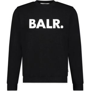 BALR. Sweaters Brand Straight Sweater Zwart - Maat M