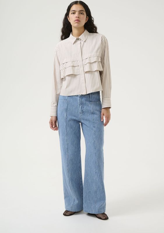 Jeans - Loose Fit - Regular Taille - Lange Lengte - 95% Katoen, 3% Polyester, 2% Viscose