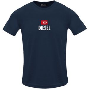 Diesel Just Small Nieuw D Logo Total Eclipse T-shirt
