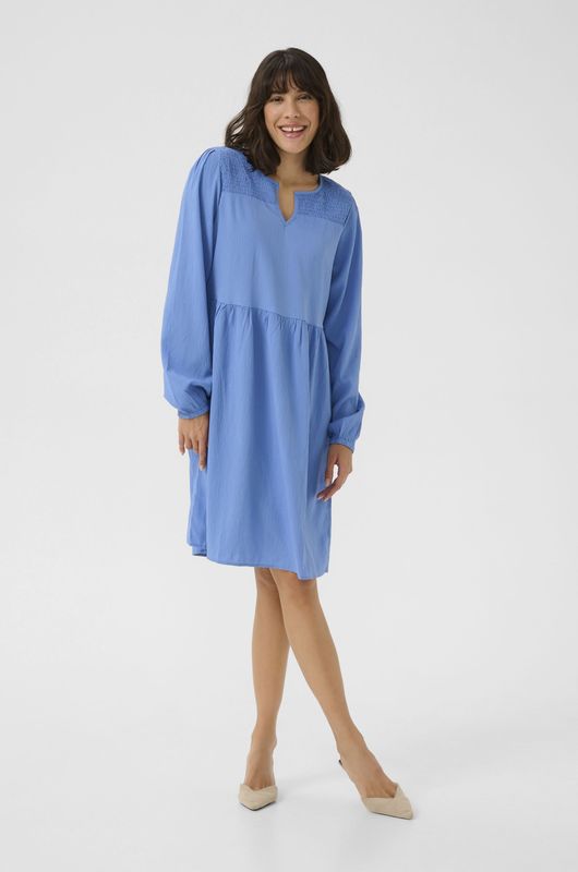 Kaffe - Jurk 'Linda' - Lichtblauw - Jerseyjurk