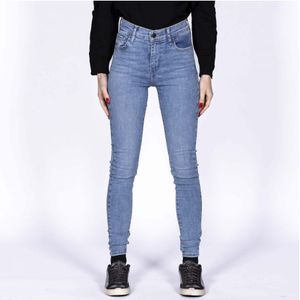 Jeans Levis 720 Hirise Super Skinny Eclipse Blur Lichtblauw