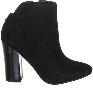 Guess - Enkellaarsjes - Zwart - Leer