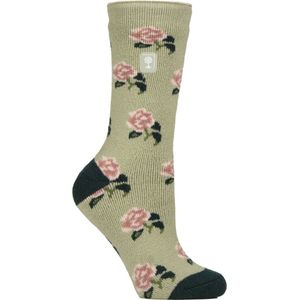 Dames Thermosokken | Dunne Flanel Patroon Sokken