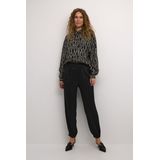 Casual Broek - Loose Fit - Zwart