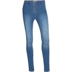 ONLY high waist skinny jeans ONLROYAL light medium blue denim