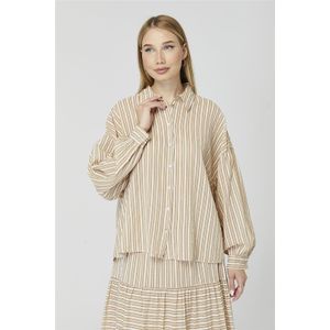 Gestreept Wijd Overhemd