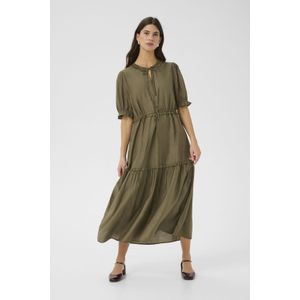 Jurk CRLucia Feminine khaki