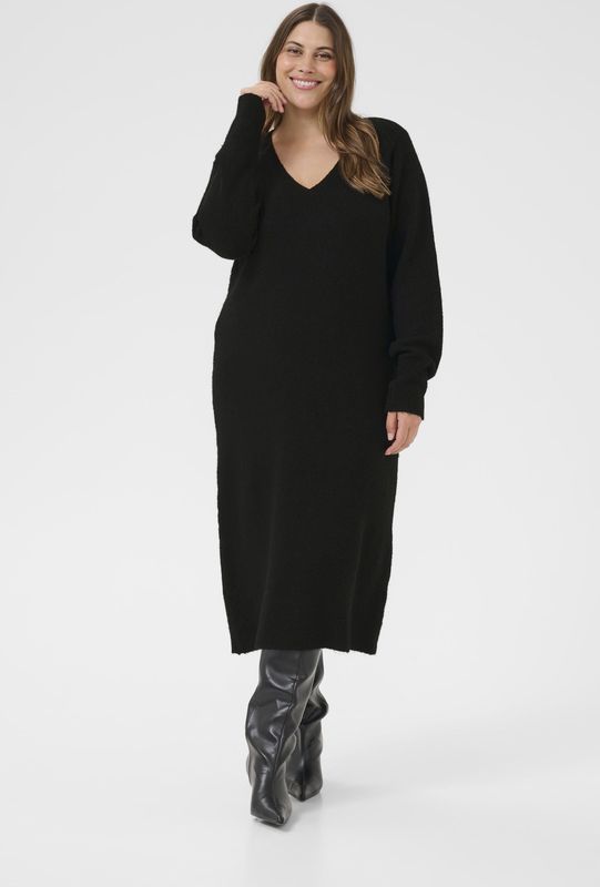 Kaffe Curve - Jurk - Zwart