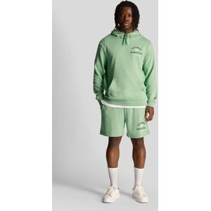 Lyle & Scott Racquet Club Graphic Sweat Shorts - Lawn Green