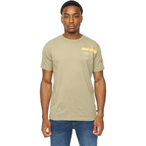 Duck and Cover Heren Ambridge T-Shirt (Sage)