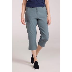 Mountain Warehouse Dames/Dames Hiker Stretch Capri (Lichtgroen)