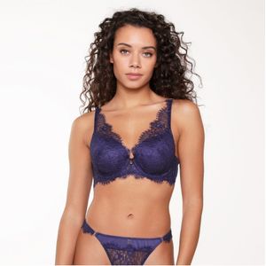 LingaDore Triangel BH Voorgevormd In Blue Ribbon - Maat 65E