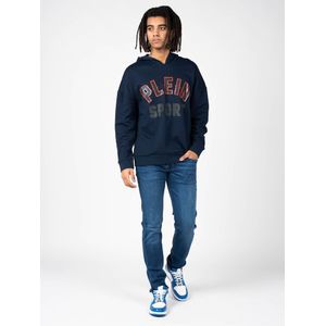 Plein Sport - Herenhoodie - Grijs - Katoen/Polyester