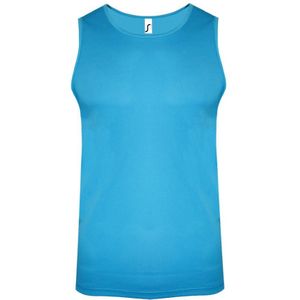 SOLS Heren Sportieve Performance Tank Top (Aqua) - Maat 2XL