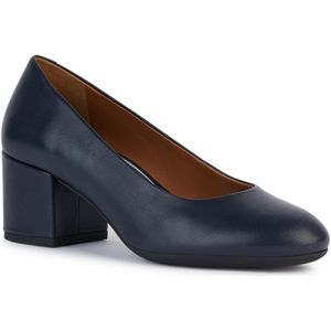 Geox - Eleana - Pumps - Navy - Leren Rund Volnerf