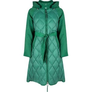 Silvian Heach - Gewatteerde Jas - Groen - Polyester/Katoen