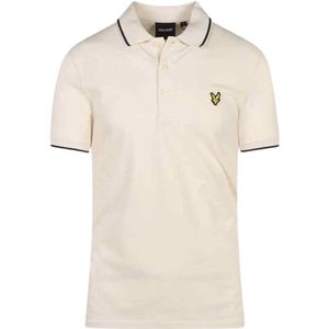 Lyle & Scott - Poloshirt - Wit - Korte Mouwen - Getipte Kraag