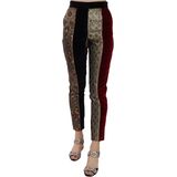 Dolce & Gabbana - Veelkleurige Broek - Slim-fit - Cropped