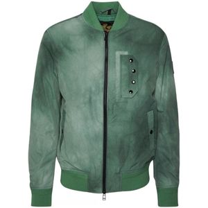 Belstaff Parameter Graph Green Bomber Jacket - Maat L