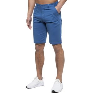 Enzo - Chino Korte Broek - Koningsblauw - Heren