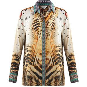 Inoa - Golden Eagle 120214 - Blouse - Multicolour - Lange Mouwen - Zijde