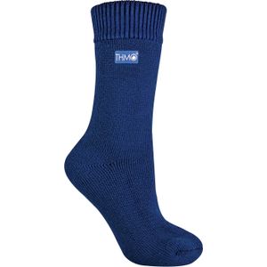THMO - Dames Fleece Gevoerde Winter Thermische Sokken - Marine