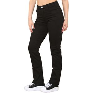 Enzo | Bootcut-jeans voor dames - zwart