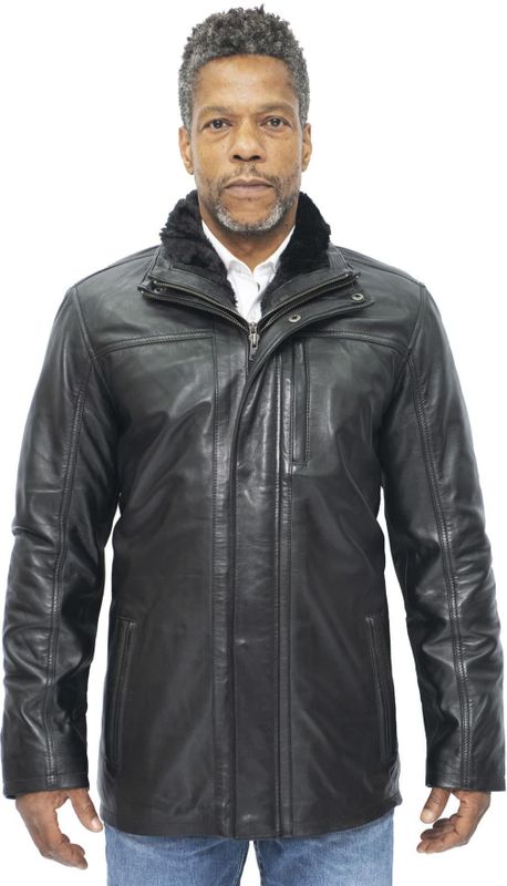 Heren - Halflange Jas - Nappaleer - Hanoi