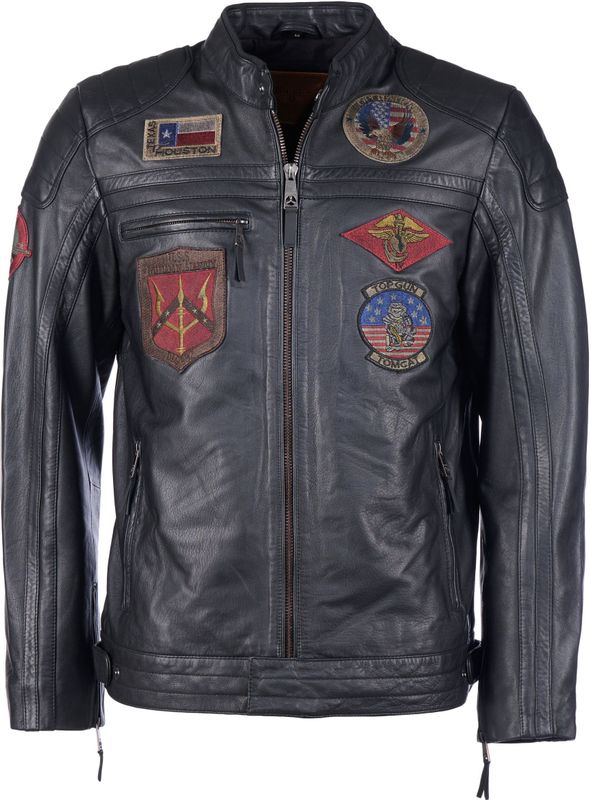 Top Gun leren jas TGJ1005