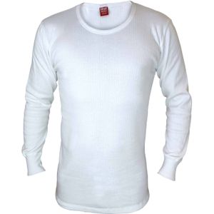Heat Holders - Thermische Bovenkant - Wit - Lange Mouwen - Heren