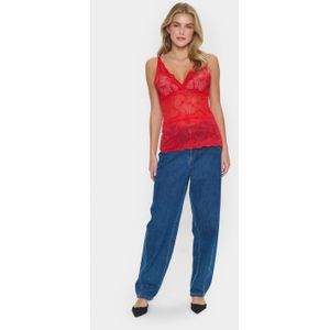 Saint Tropez, Dames, Tops, Rood, Maat: L Lame,
