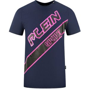 Plein Sport - Large Logo - T-shirt - Navy
