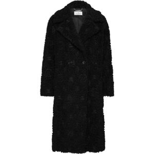 Philipp Plein - Eco Fur Long Coat Monogram - Imitatiebont - Oranje