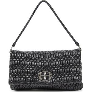 Medium Crystal Chain Flap Clutch  Schoudertas