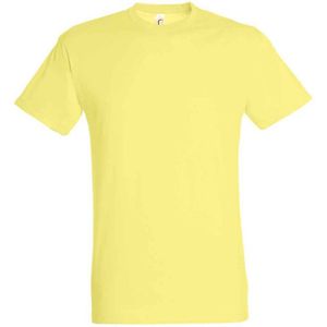 SOLS Unisex Regent T-shirt voor volwassenen (Lichtgeel)