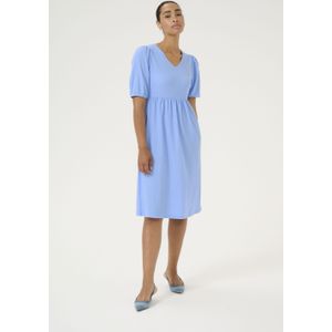 Kaffe Jurk 'Veneda'  azuur
