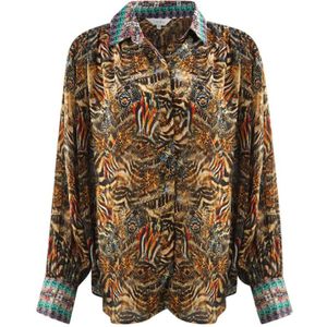 Inoa Golden Eagle 120214 Multicoloured Puff Sleeve Shirt