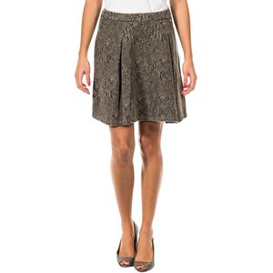 A-rok met rits opzij 70DGC0263 vrouw