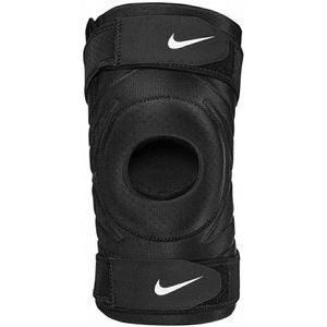 Nike Pro compressie kniebandage (Zwart/Wit)