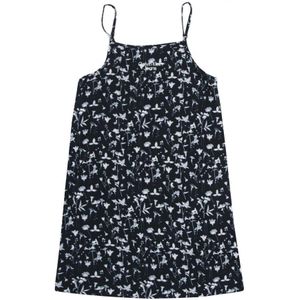 Girl's Calvin Klein Junior Floral Slip Dress In Black-White - Maat 12J / 152cm
