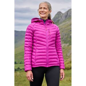 Mountain Warehouse Dames/Dames Skyline Extreme Waterafstotend Donsjack (Paars)