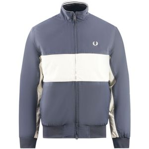 Fred Perry Colour Block Dark Graphite Brentham Jacket