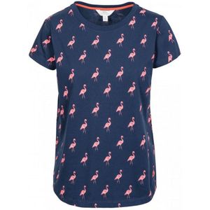 Trespass - Dames Carolyn Korte Mouwen T Shirt Met Patronen (Navy) - Maat XL