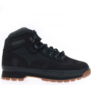 Men's Timberland Euro Hiker Mid Lace Boots in Black