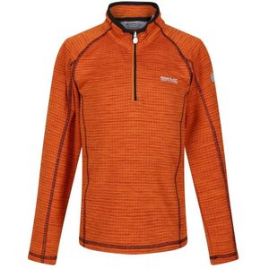 Regatta Kinderen/Kinderen Berley Half Zip Top met lange mouwen (Herfst Esdoorn)