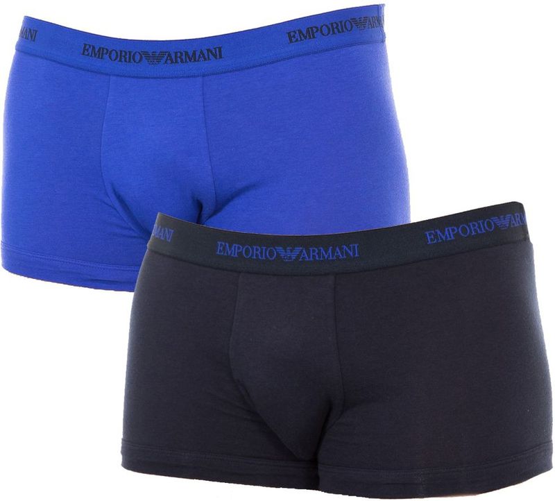 Emporio Armani - Retro Boxers - Katoen - Set van 2 - Heren
