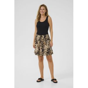 Kaffe - A-lijnrok - Zwart - 100% Viscose (Lenzing Ecovero)