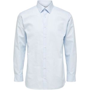 Selected Overhemden Regethan Classic Overhemd Lichtblauw Blauw