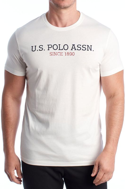 Herren-T-Shirt aus Baumwolle mit kurzen Ärmeln US42154022