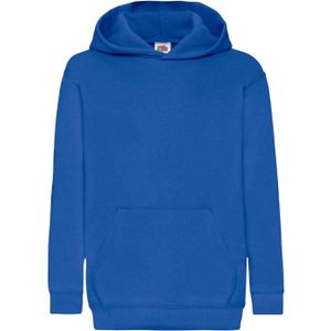Fruit Of The Loom Kids Unisex Classic 80/20 Hoodie (Koningsblauw)